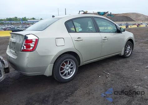 2008 Nissan Sentra 2.0S из США, поврежденный, VIN 3N1AB61E38L723256